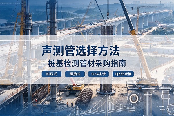 中沙群岛声测管选型标准