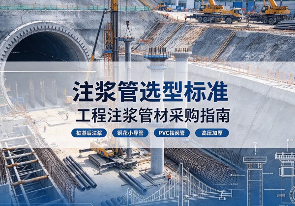 中沙群岛注浆管选型标准